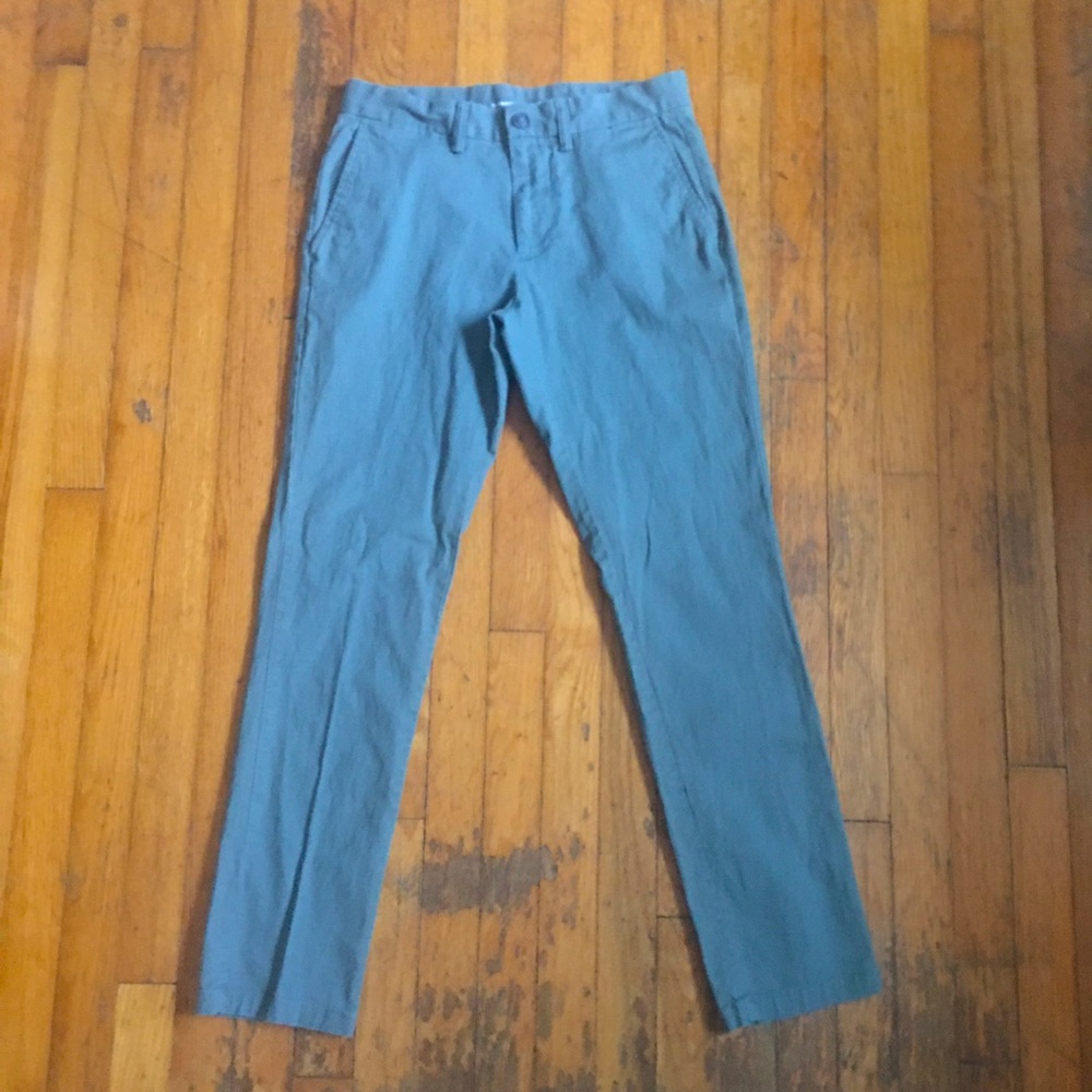 Grey slim fit old navy pants